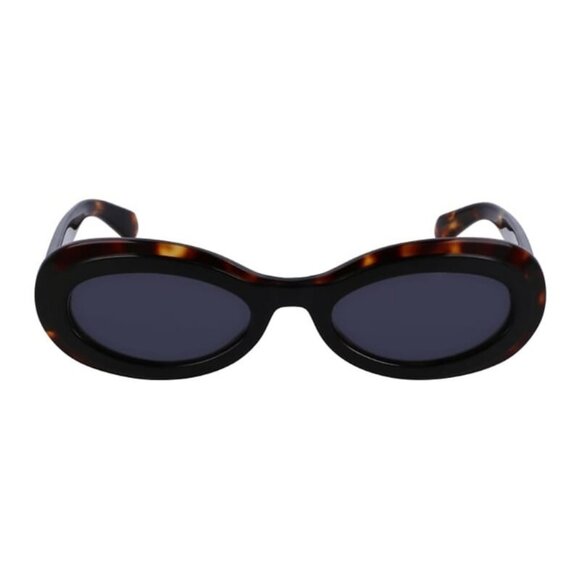 A0989Z New FERRAGAMO Havana Square SF2003S 241 Sunglasses Women - Picture 2 of 5